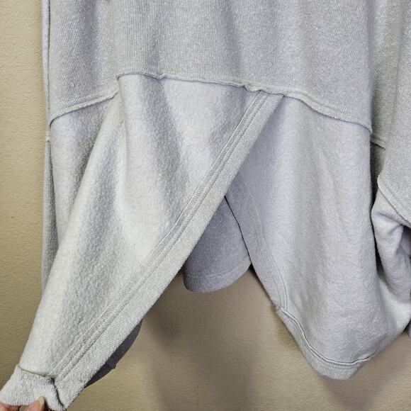 Free People Huntington Oversized Pullover Womens S Cowl Neck Sweatshirt Tulip - Picture 9 of 16